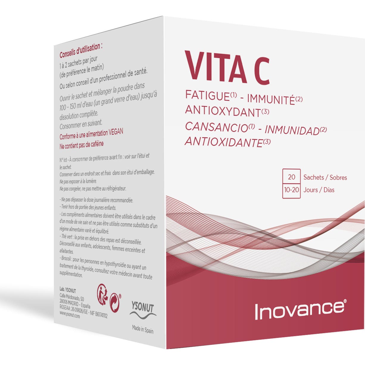 Inovance Vita C 20 sobres