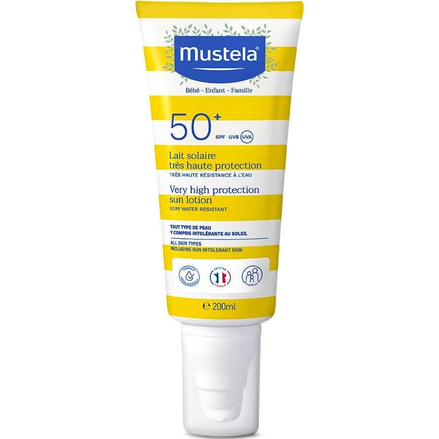Mustela Solar Loción Protección Muy Alta Spf50+ 200ml