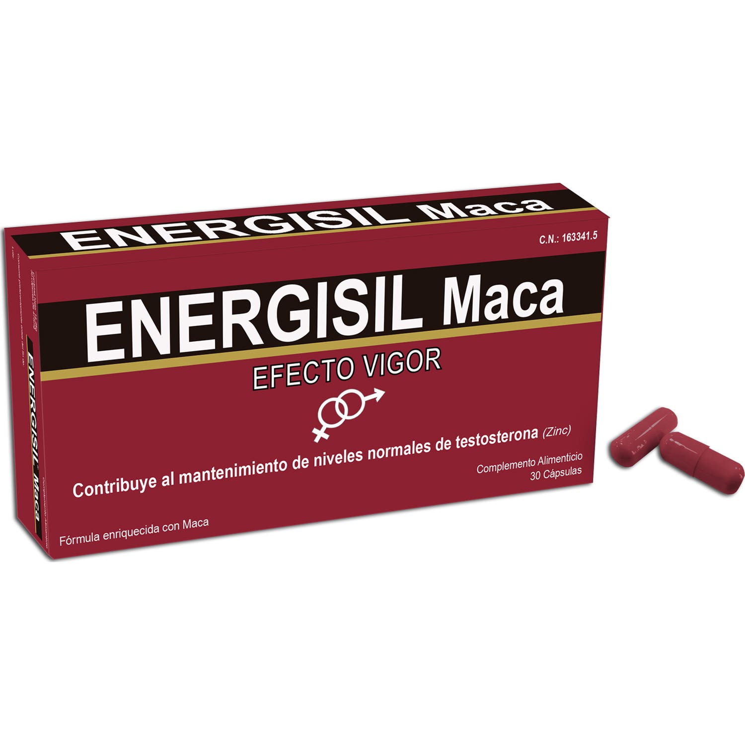 Energisil Maca Efecto Vigor 60caps