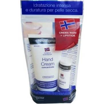 Maniprofrofrofilo neutrogénico + lápiz labial