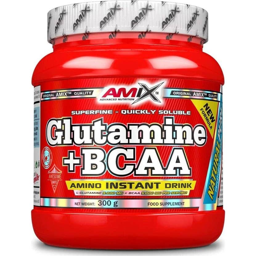 Amix Glutamine+Bcaa Natural 300 G