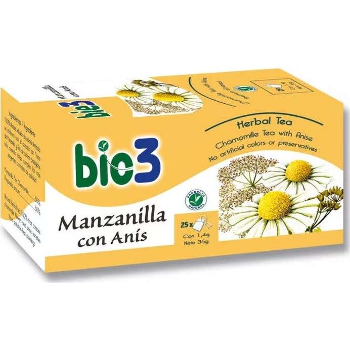 Bie3 Infusión Manzanilla con Anís 25 Filtros