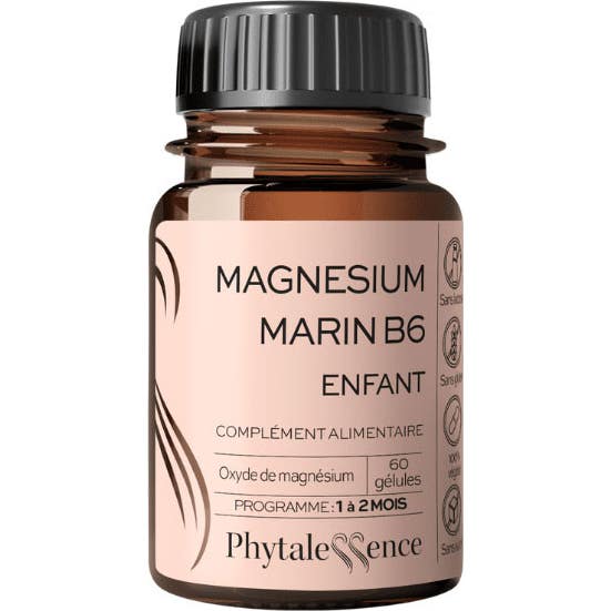 Phytalessence Magnesio Marino B6 Niño 60 Perlas