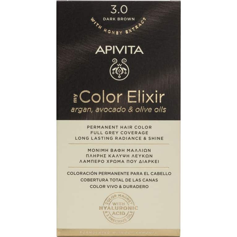 Apivita My Color Elixir 3.0 Castaño Oscuro