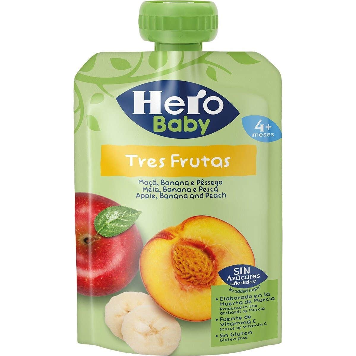 Hero Baby 3 Frutas 100g
