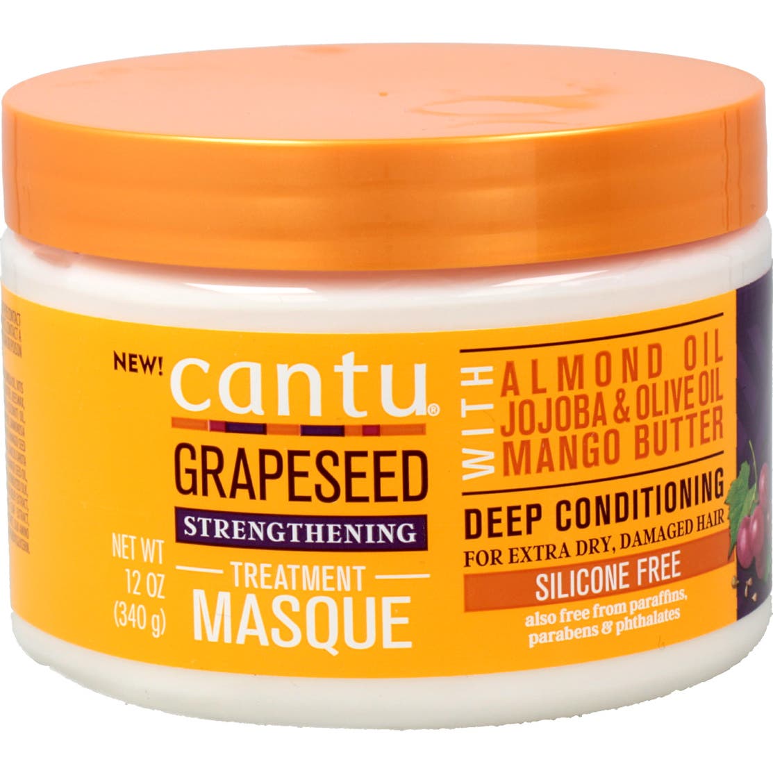 Cantu Grapessed Strengthening Mascarilla Capilar Tratamiento 340g