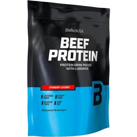 Biotech Usa Beef Protein Strawberry 500G