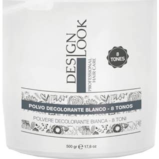 Design Look Polvo Decolorante Blanco 8 Tonos 500g