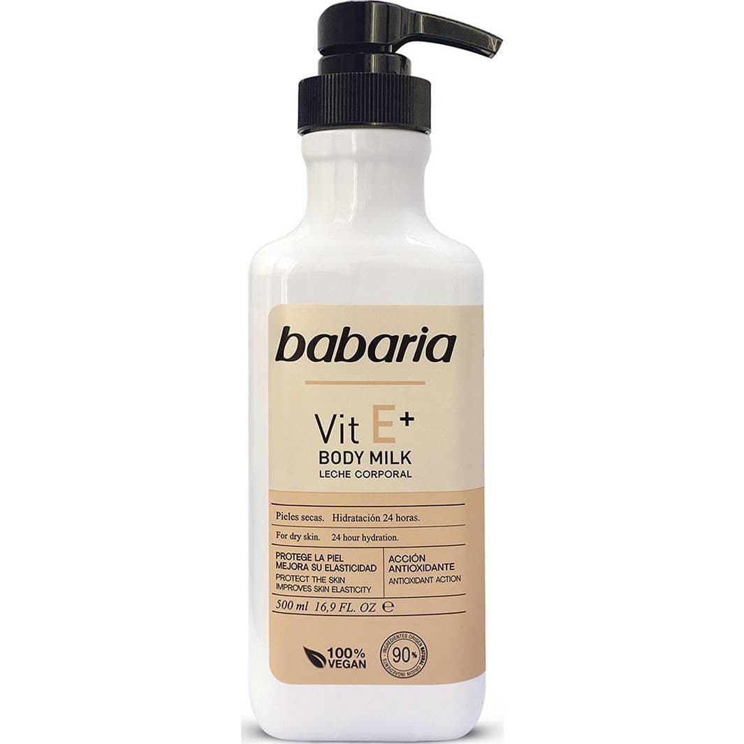 Babaria Body Milk Vitamina E 500ml
