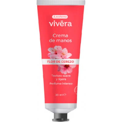 Acofarma Crema Vivera De Manos Aroma Flor De Cerezo 30 Ml 1 Ct - Imagen 3