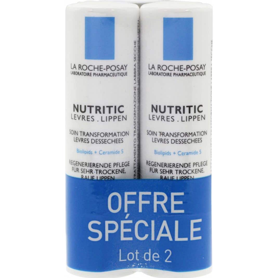 La Roche Posay Nutritic Soin Levre Stick 2x4,7ml