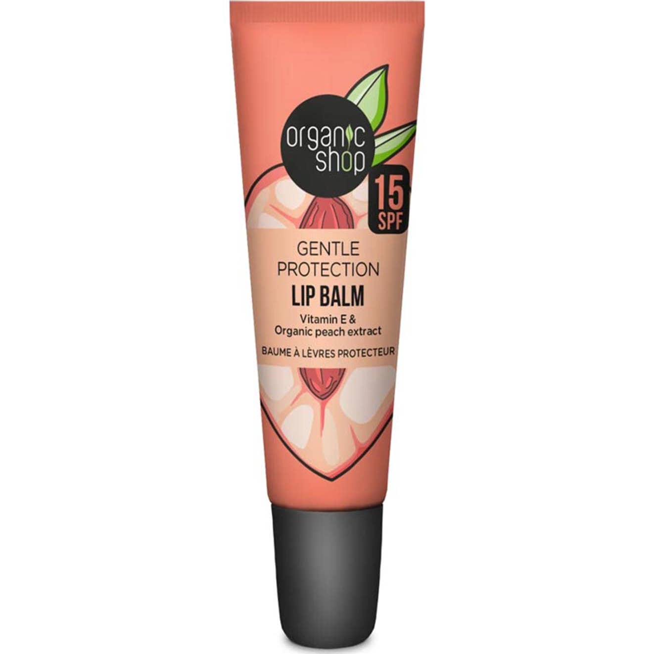 Organic Shop Gentle Protection Lipbalm Spf15 10ml