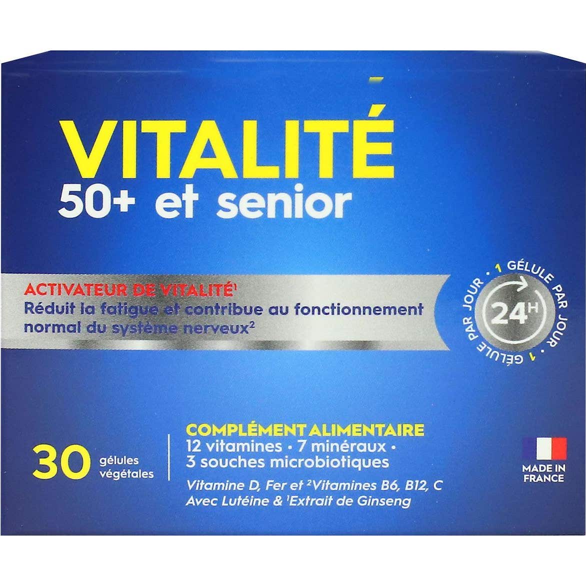 Pharmascience Vitalidad 50+ Mayores 30comp
