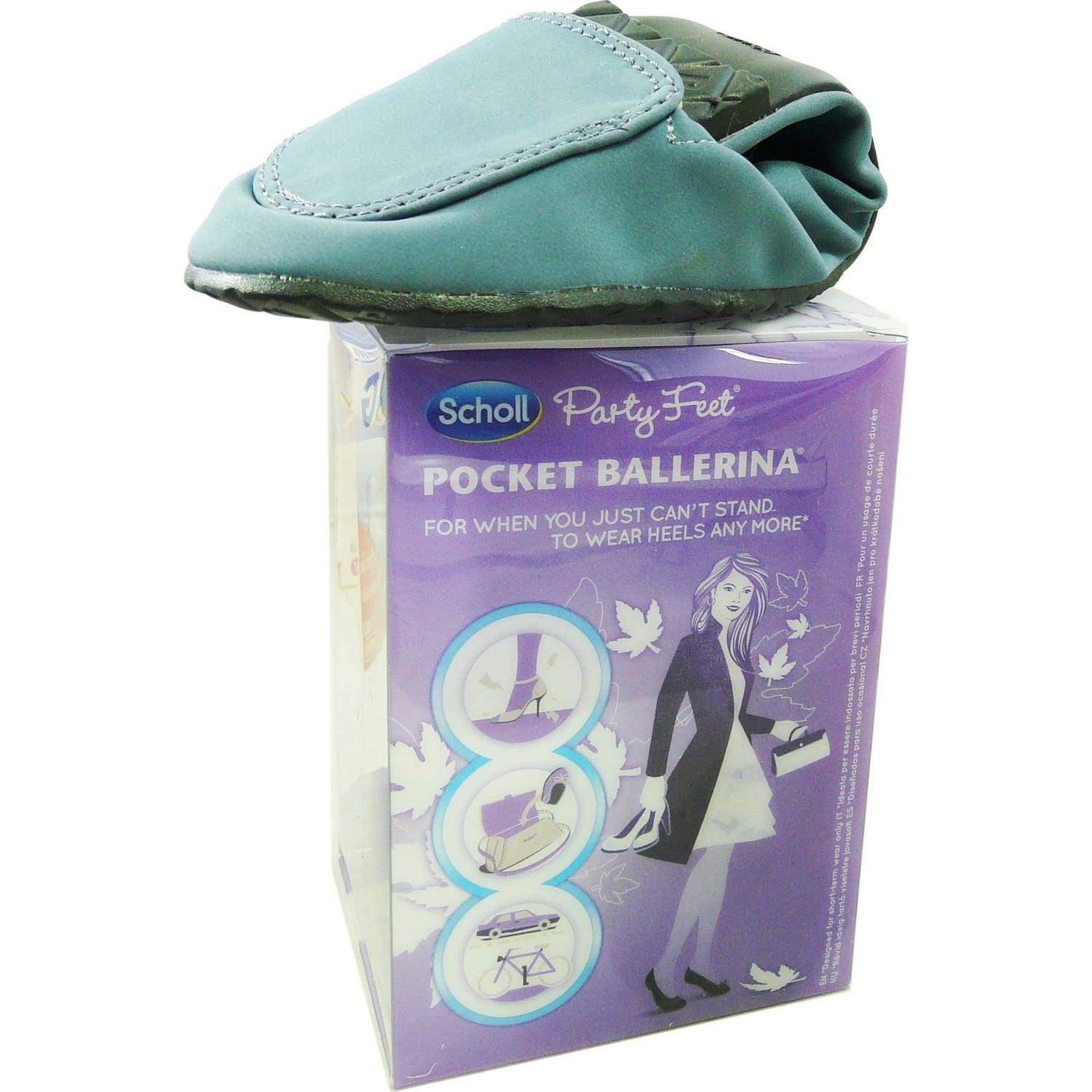 Scholl Pocket Bailarina Avio 37/38