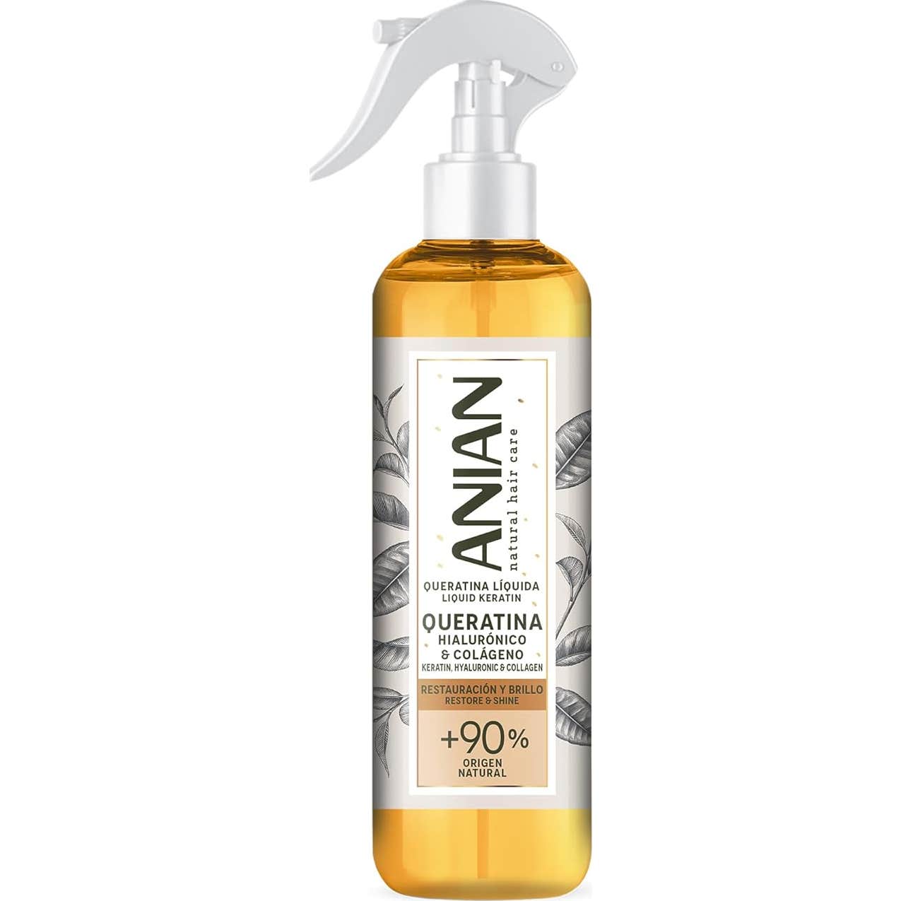 Anian Queratina Líquida Ácido Hialurónico & Colágeno 200 ml