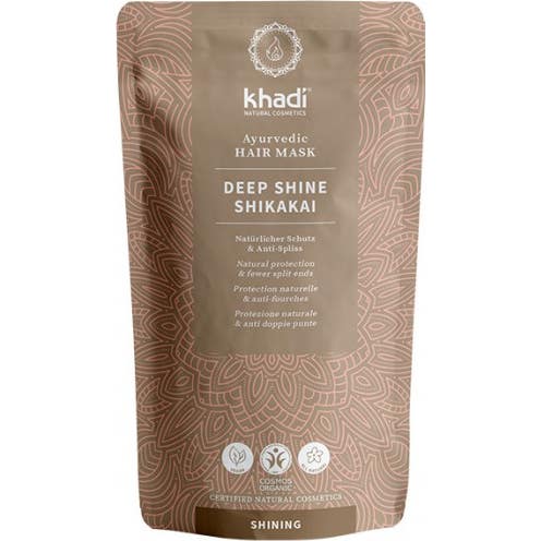 Khadi Mascarilla Capilar Brillo Profundo-Shikakai En Polvo Sobre 50g