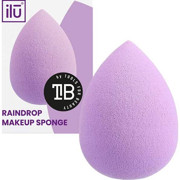 Ilū Sponge Raindrop Purple 1ud