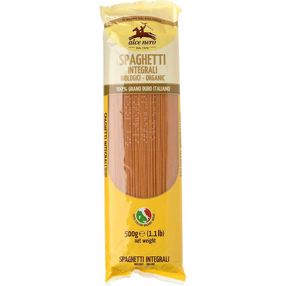Alce Nero Espaguetis Trigo Intg N3 500 g | Natural Doctor