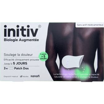 Sanofi Initiv Parche Espalda 3uds