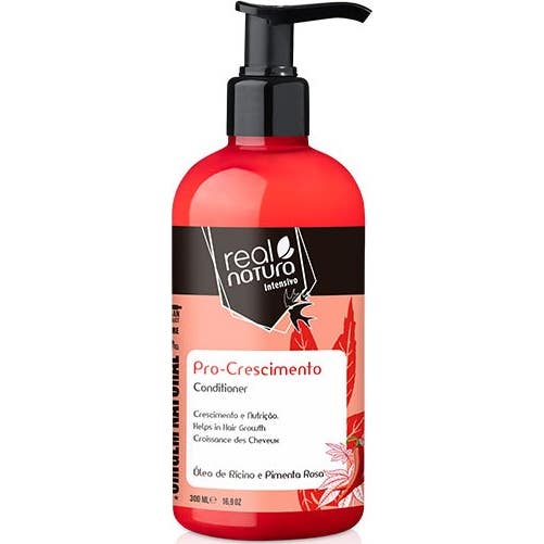 Real Natura Acondicionador Sin Sal Pro-Crescimiento 300 ml