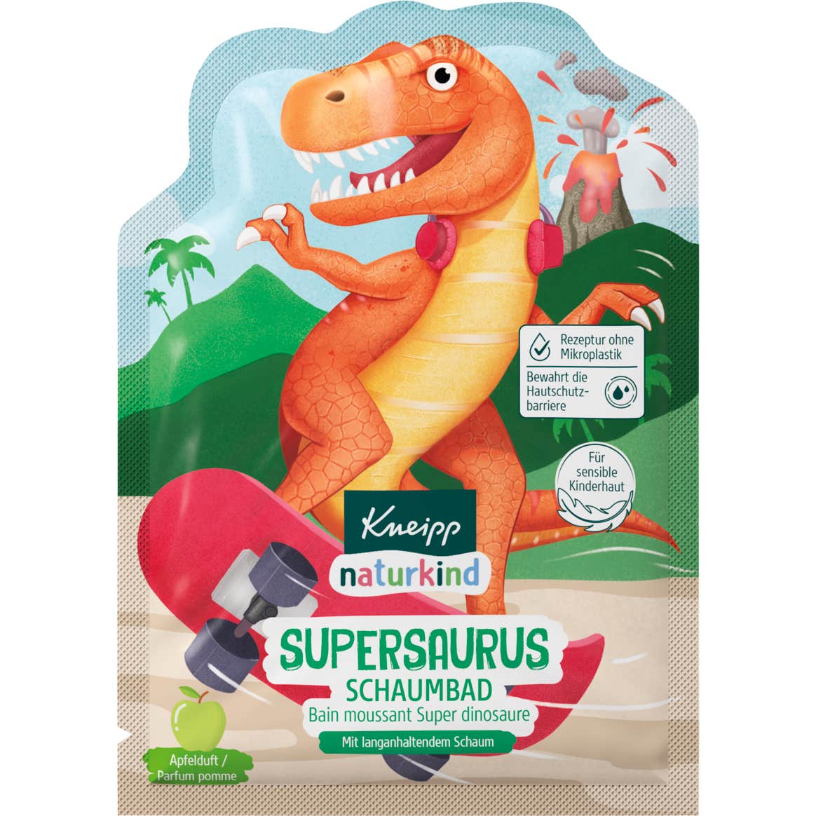 Kneipp Naturkind Baño Espumoso Super Dinosaurio Manzana 40 ml
