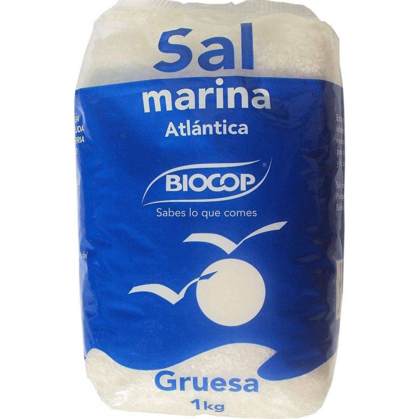 Biocop Sal Marina Atlántica Gruesa 1kg