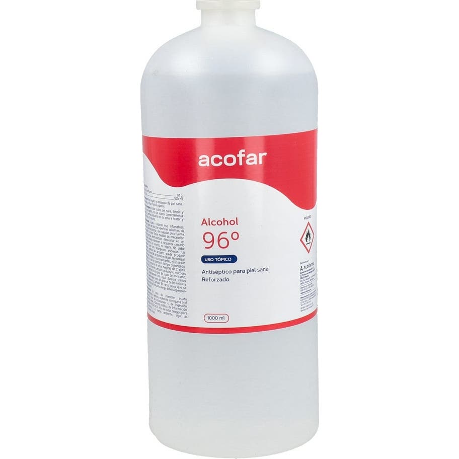 Acofar Alcohol 96º Uso Tópico Reforzado 1000ml