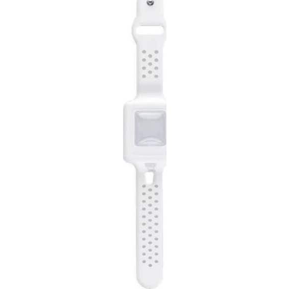 Cleands Pulsera gel Hidroalcohólico Rellenable Blanca 10 ml