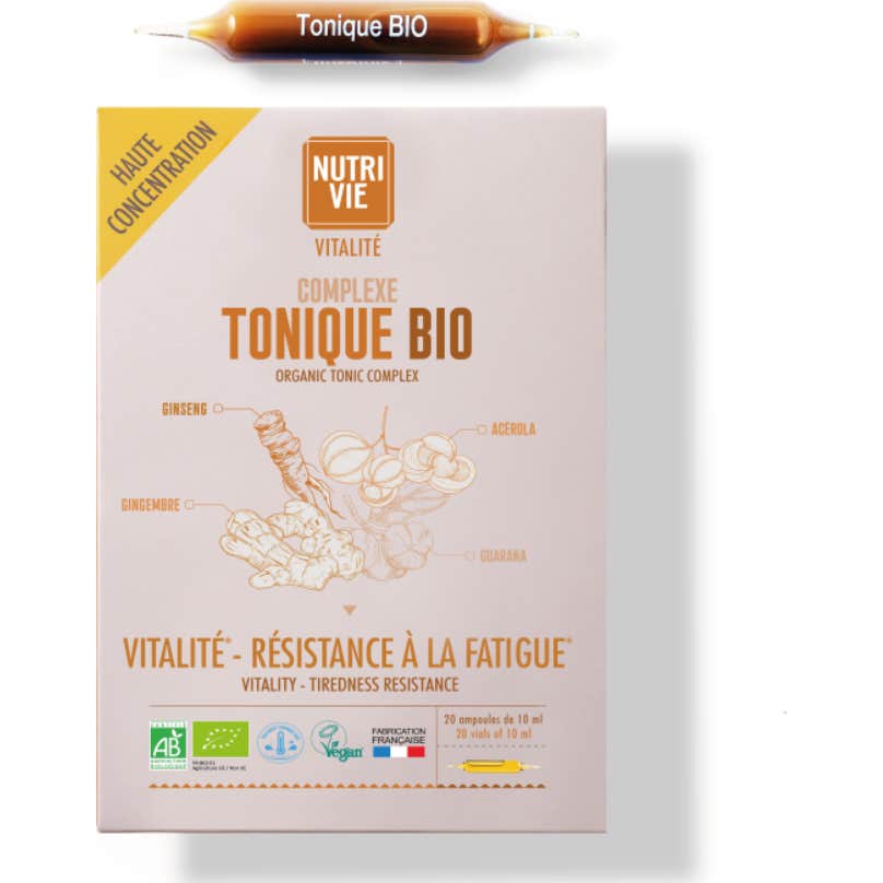 Nutrivie Ampollas Complejo Tónico Bio 20x15ml