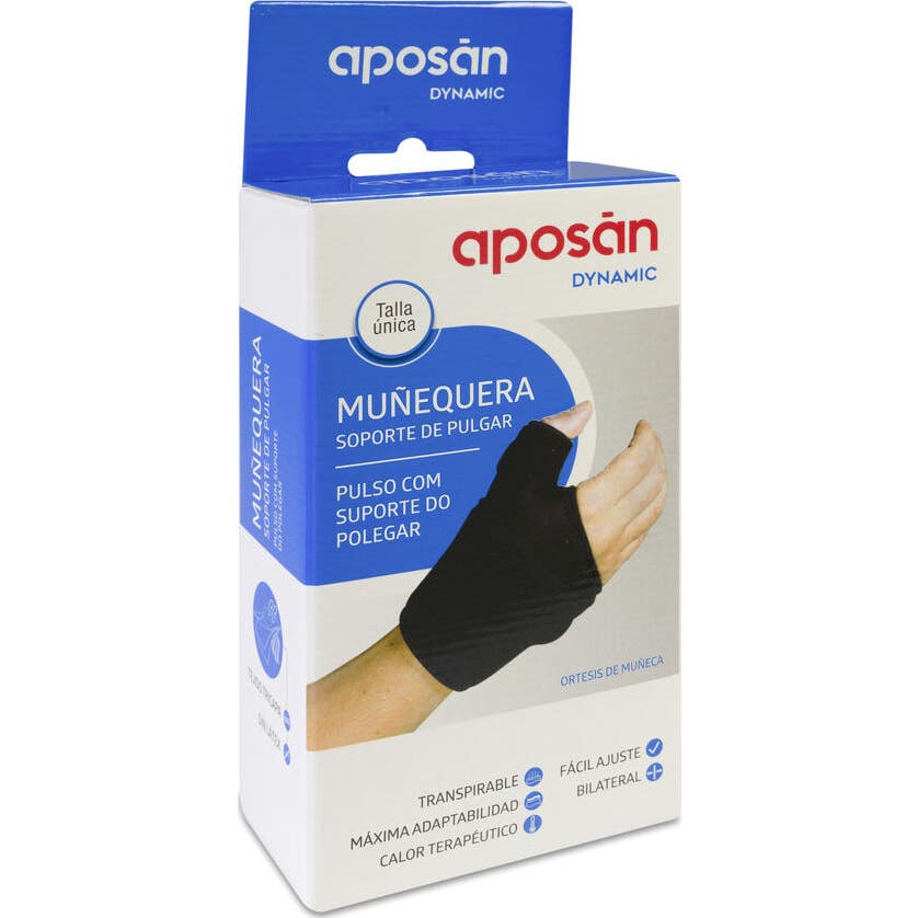 Aposan Muñequera Soporte Pulgar Talla U 1 ud