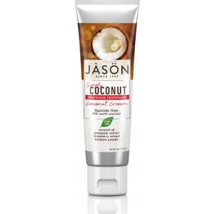 Jason Dentífrico Crema de Coco Blanqueador 119 g