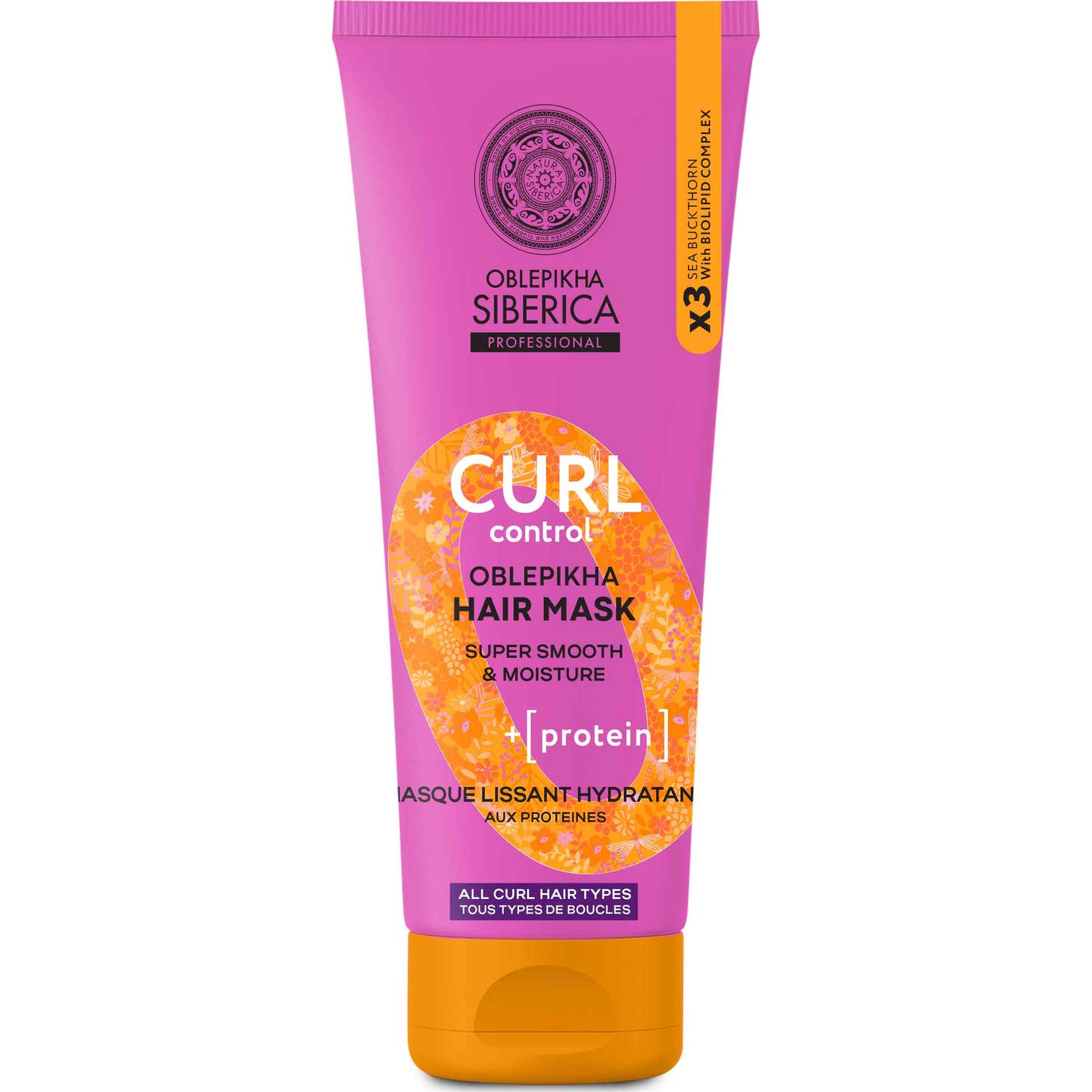 Natura Siberica Oblepikha Mascarilla Capilar Curl Control 200ml