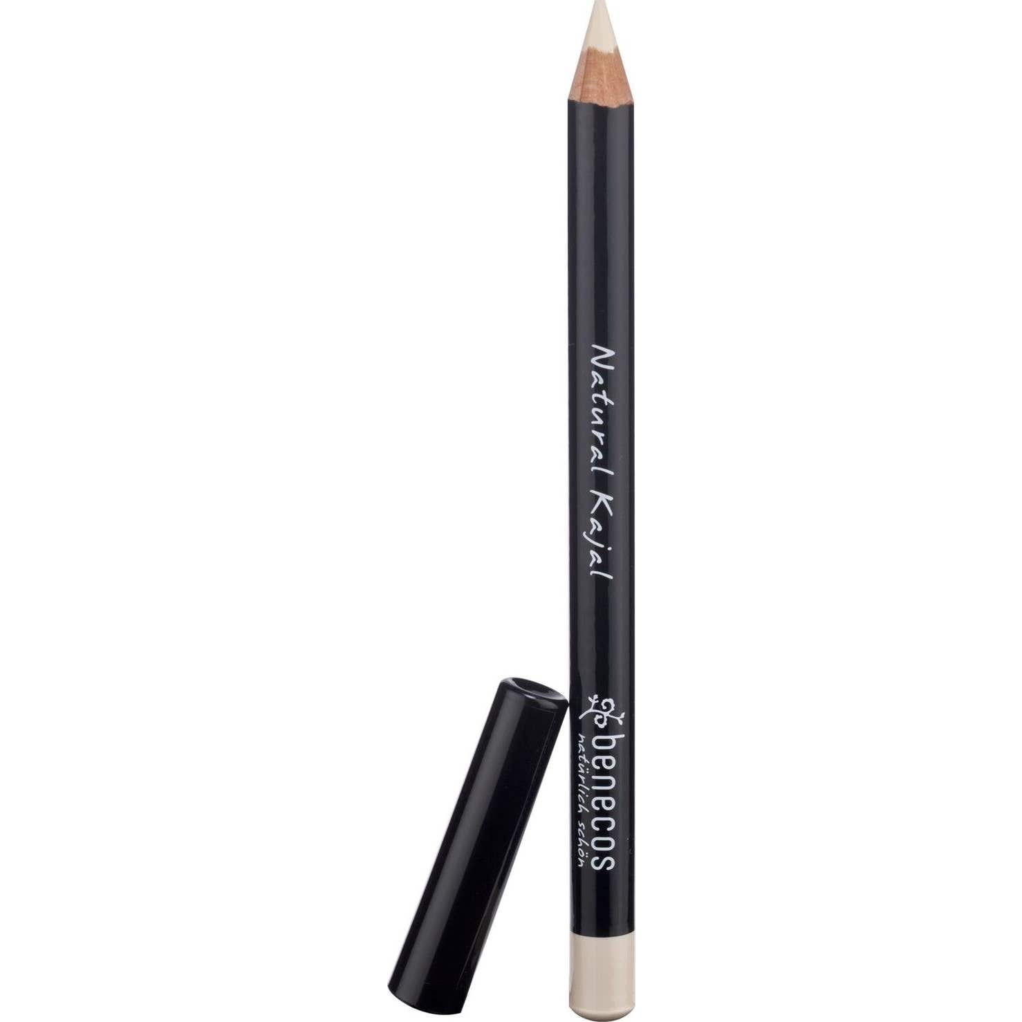 Benecos lápiz ojos natural kajal blanco 1ud