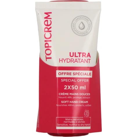 Topicrem Ultra Hidratante Crema Manos 2x50 ml