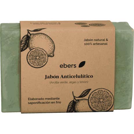 Ebers Jabón Anticelulítico Arcilla Verde 100g