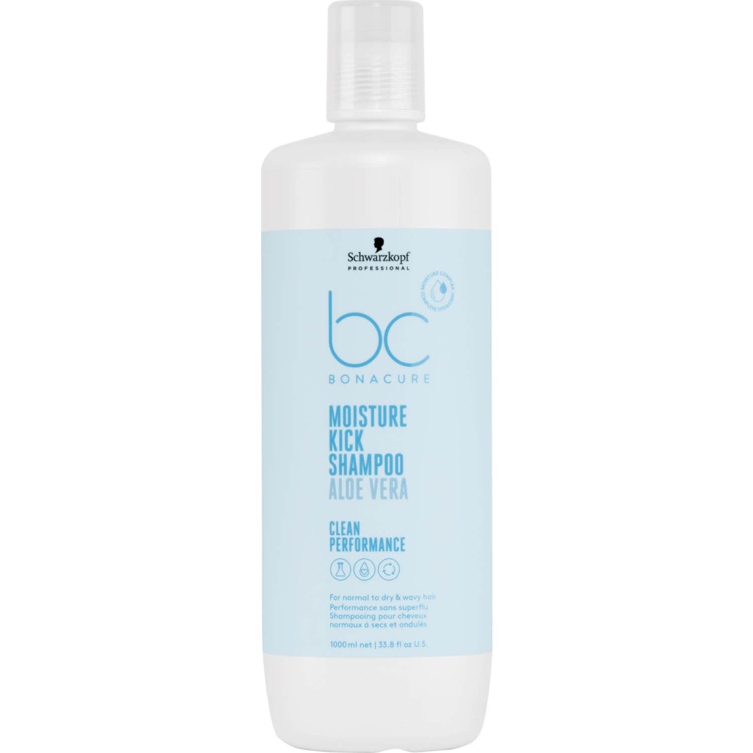 Schwarzkopf Bc Moisture Kick Shampoo Aloe Vera 1000 ml