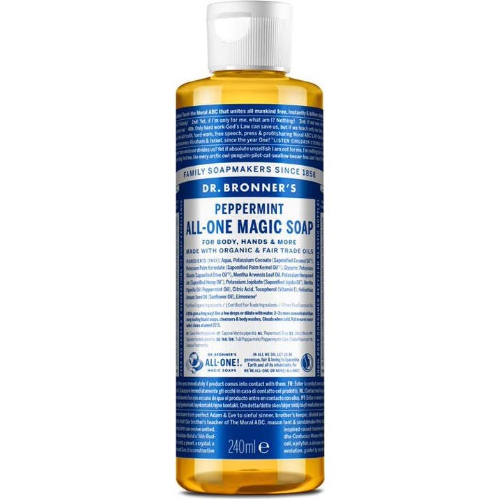 'Dr. Bronner''s Jabón Liquido Menta 240ml'