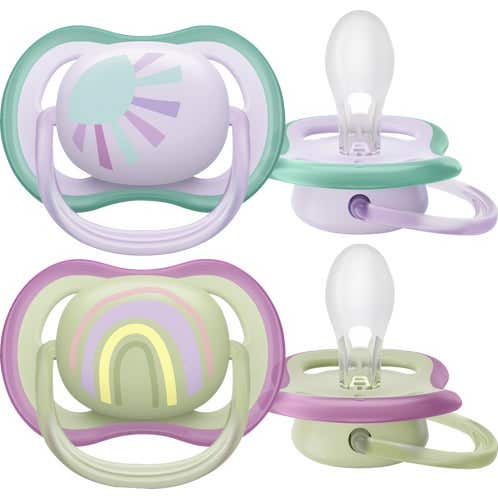 Philips Avent Chupete Ultra Air Sun Rainbow Mix 2 uds