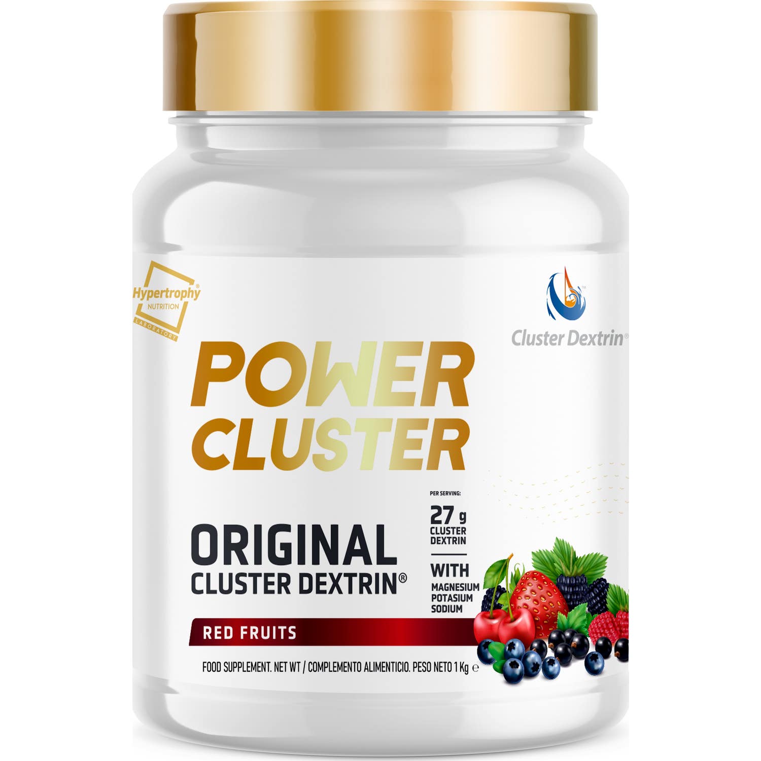 Hypertrophy Nutrition Power Cluster Polvo 1000g | Natural Doctor