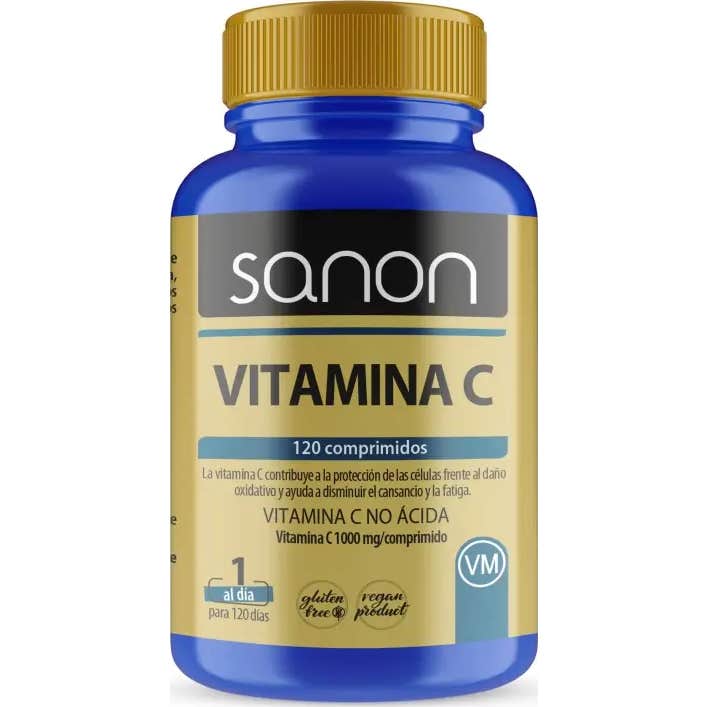 Sanon Vitamina C 120 Comprimidos - Imagen 2
