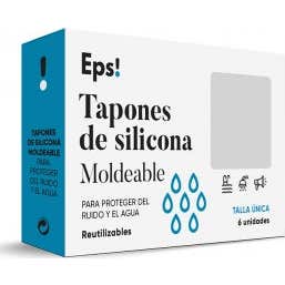 Deiters Eps! Tapones Silicona Moldeable 6 uds