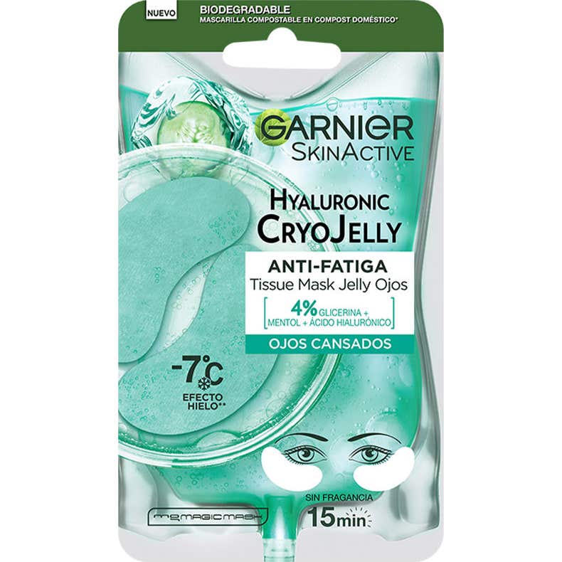 Garnier Hyaluronic Cryojelly Tissu Mask Eyes Antifatigue 5g