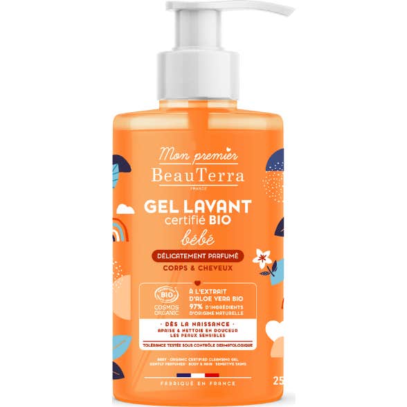 Beauterra Bebé Gel Limpiador Delicadamente Perfumado 750 ml
