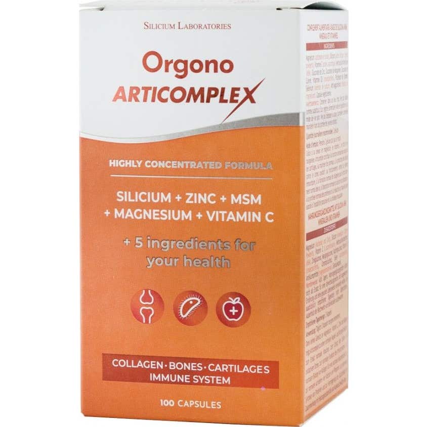Silicium Laboratories Rojos 5 X Orgono Articomplex 100 Cápsulas - Imagen 2