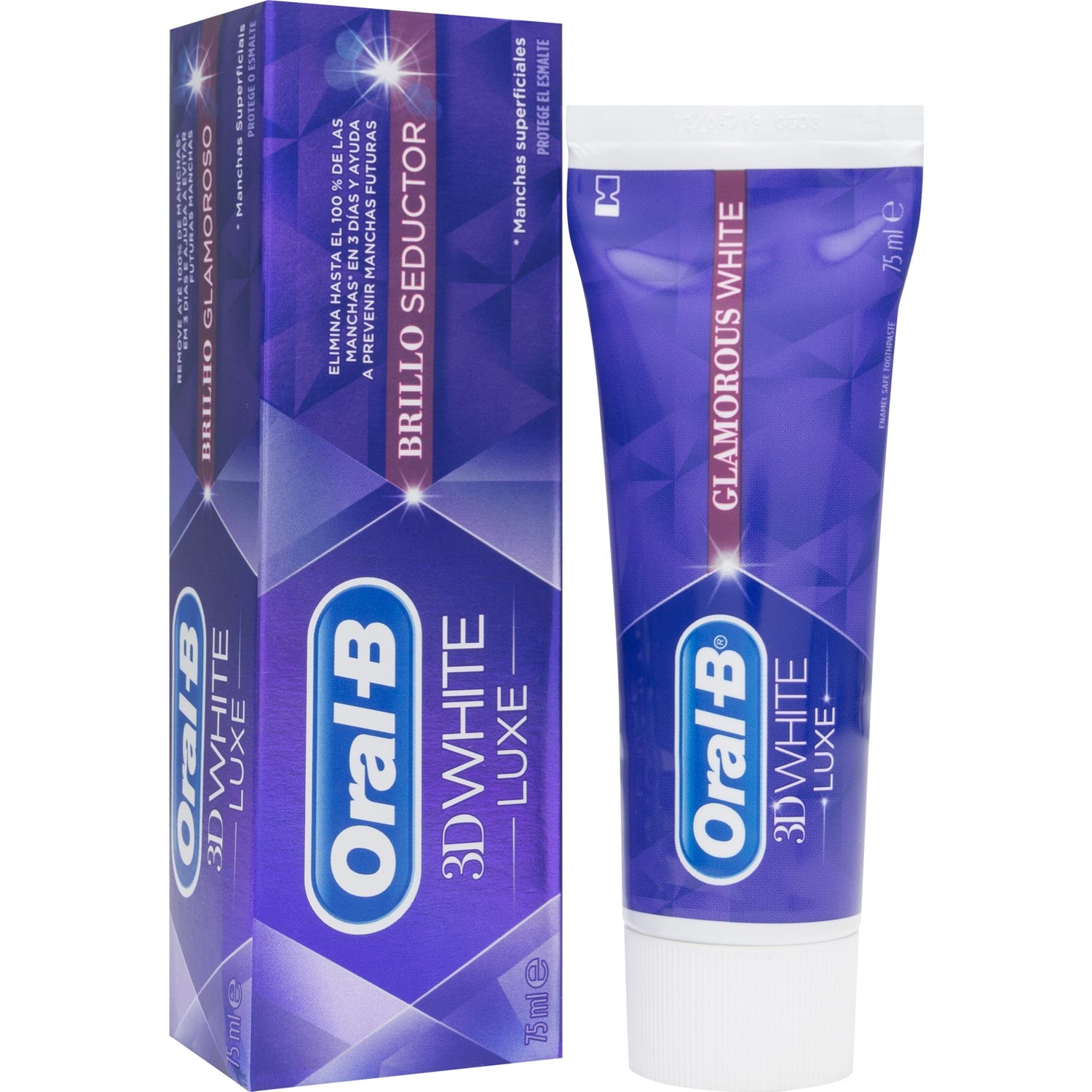 Oral-B 3D White Luxe Brillo Seductor pasta 75ml