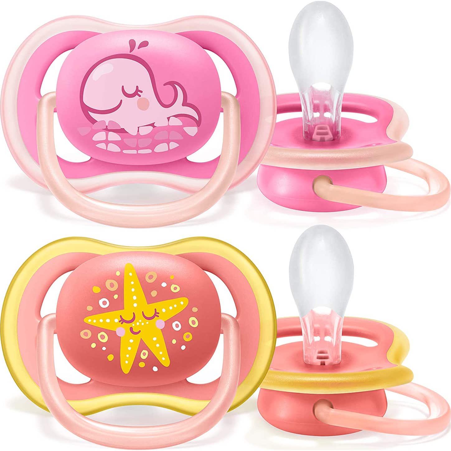 Philips Avent Chupete Ultra Air 6-18Meses Neutro 2uds