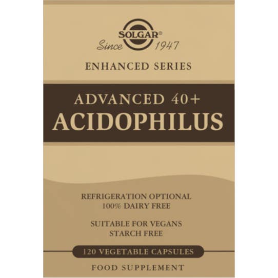 Solgar Advanced 40+ Acidophilus 120vcaps
