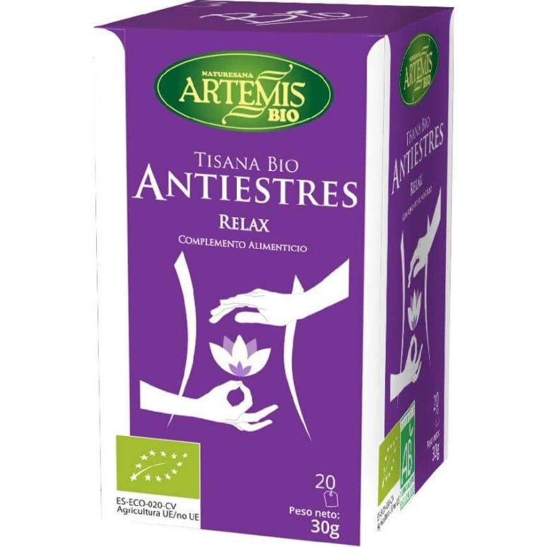 Artemis Tisana Antiestrés-T Bio 20 Filtros