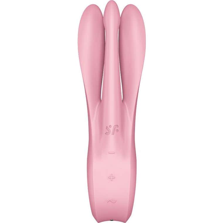 Satisfyer Threesome 1 Vibrator Pink 1 ud