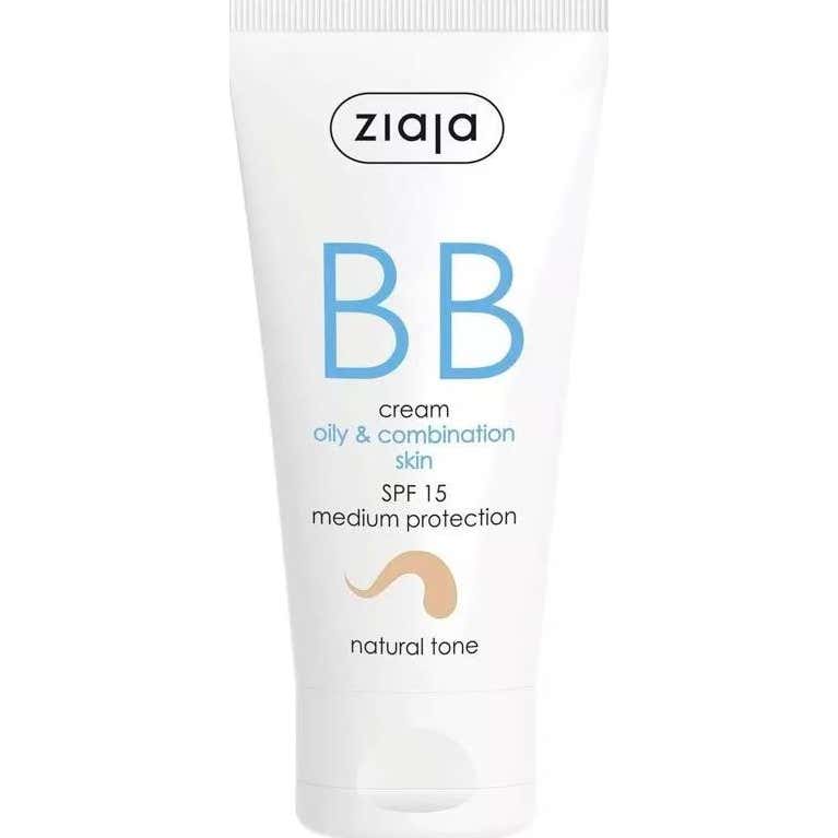 Ziaja Bb Cream Pieles Grasas Y Mixtas SPF15 Tono Natural 50 ml